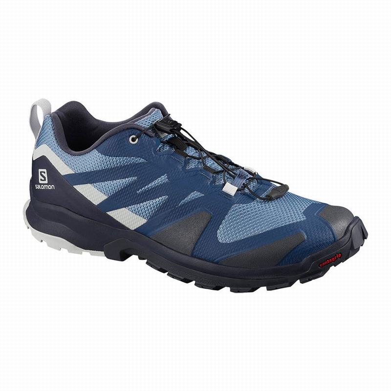 Chaussures De Randonnée Salomon Homme Bleu - Salomon XA ROGG - France (4918-UZHFI)